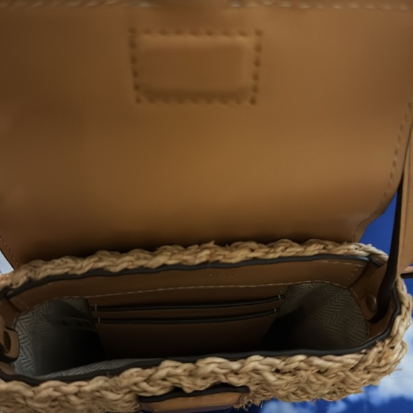 Tory Burch Millie Straw Phone Crossbody - Picture 3 of 4